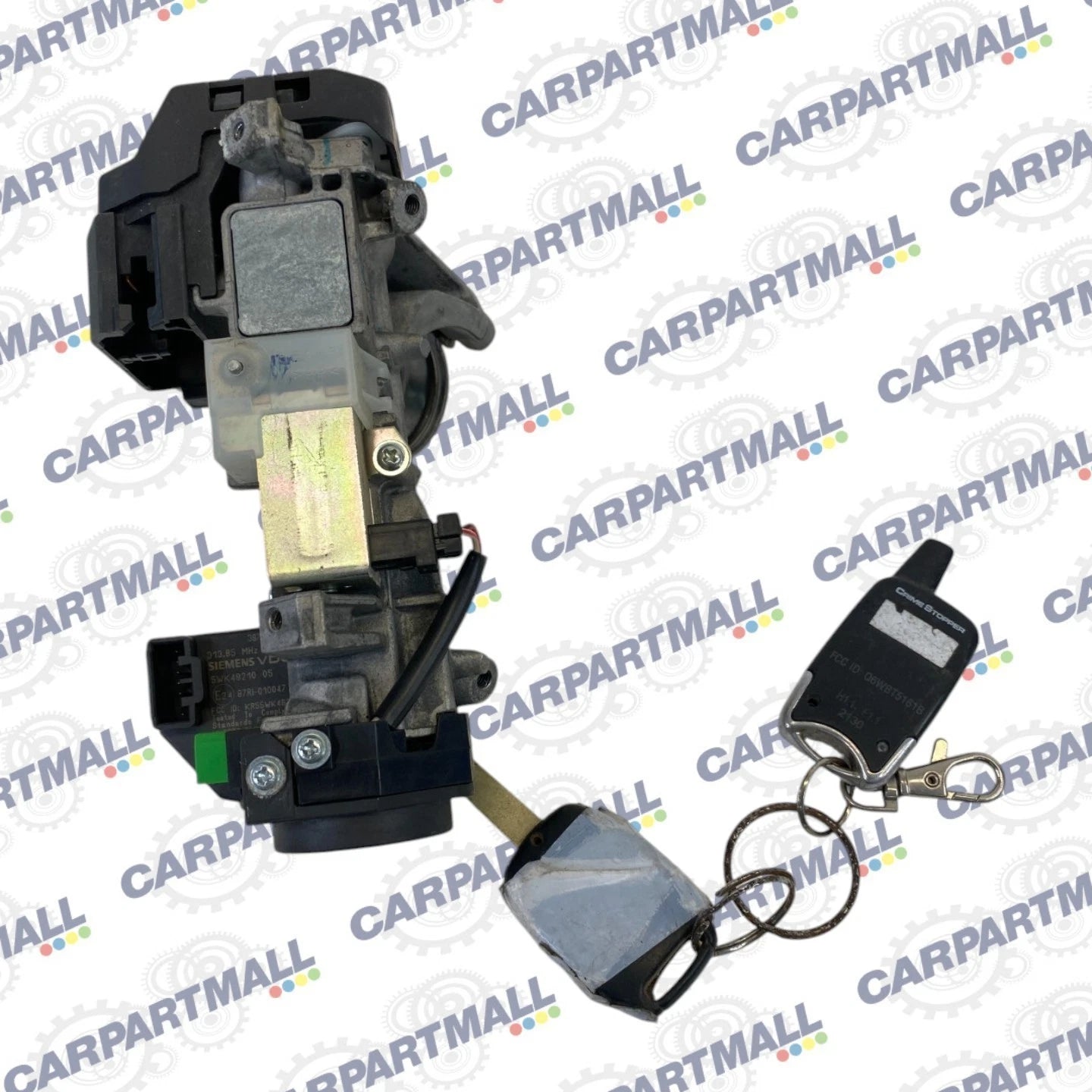 08-12 HONDA ACCORD SEDAN 3.5L AT IGNITION SWITCH LOCK CYLINDER W KEY IMMOBILIZER