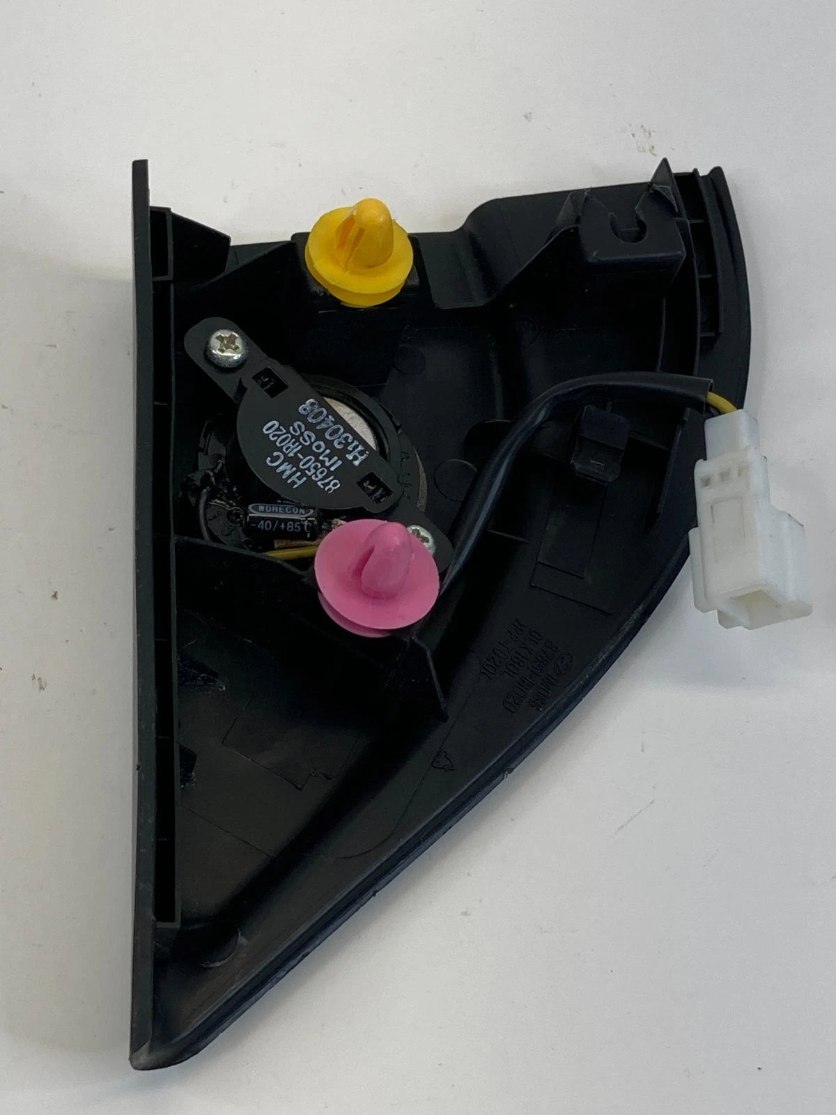 12-17 HYUNDAI ACCENT FRONT LEFT DOOR TWEETER W/ CORNER COVER TRIM 87650-1R020