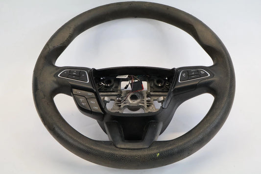 2015-2018 FORD FOCUS DRIVER STEERING WHEEL ASSY W/ MULTIFUNCTIONAL CONTROLS OEM