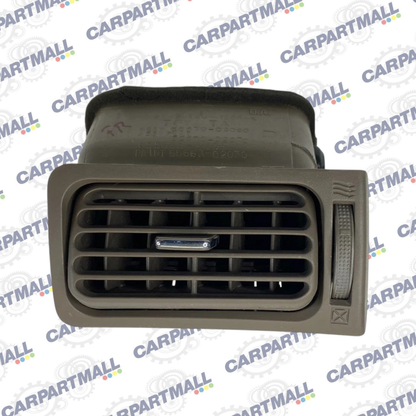 2003-2008 Toyota Corolla Dash Right AC Air Vent Outlet Duct Grille 55670-02060