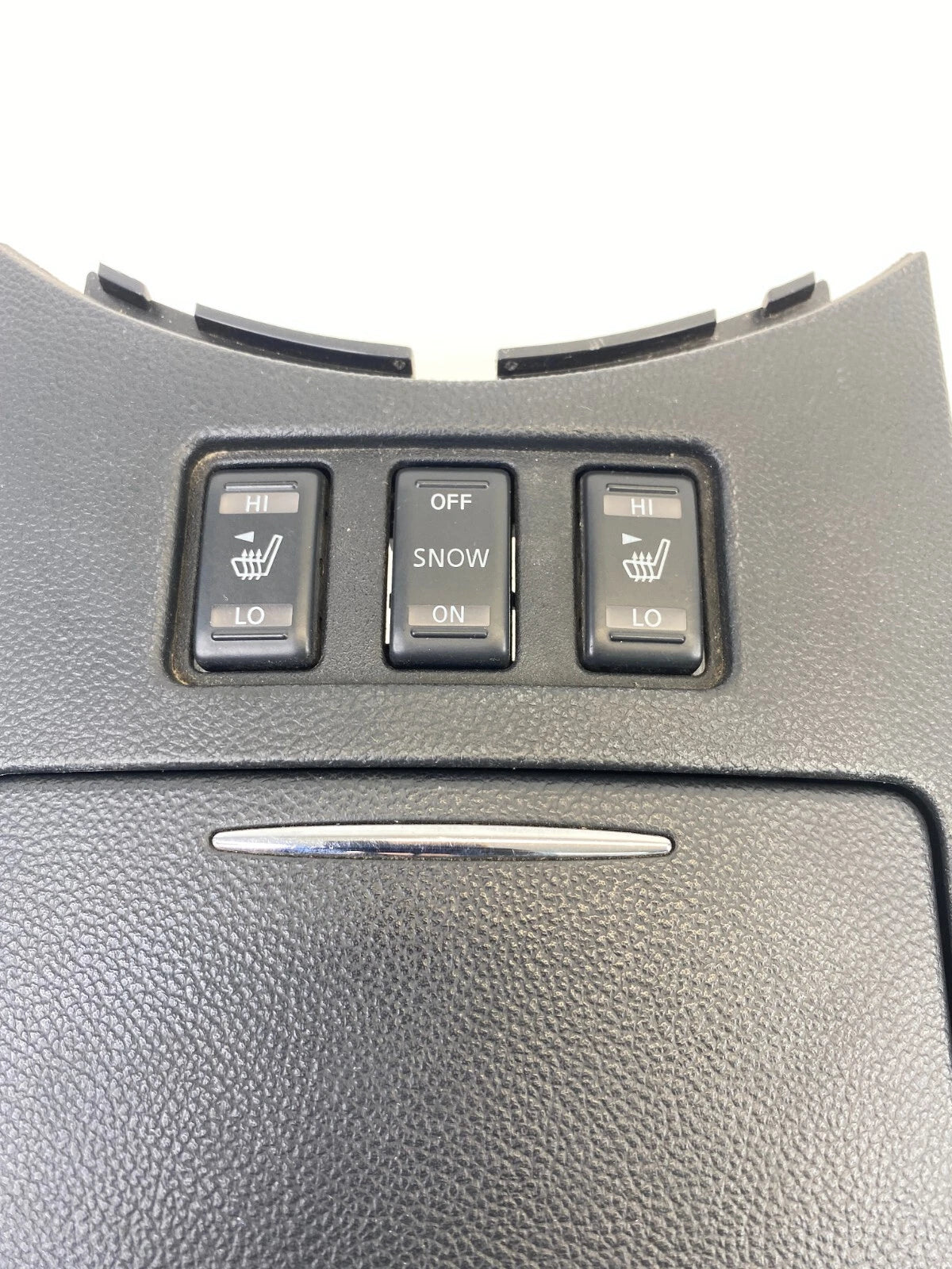 07 08 INFINITI G35 FRONT CENTER CONSOLE CUP HOLDER HEAT SWITCH 68430-JK00A OEM