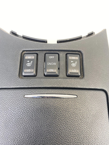 07 08 INFINITI G35 FRONT CENTER CONSOLE CUP HOLDER HEAT SWITCH 68430-JK00A OEM