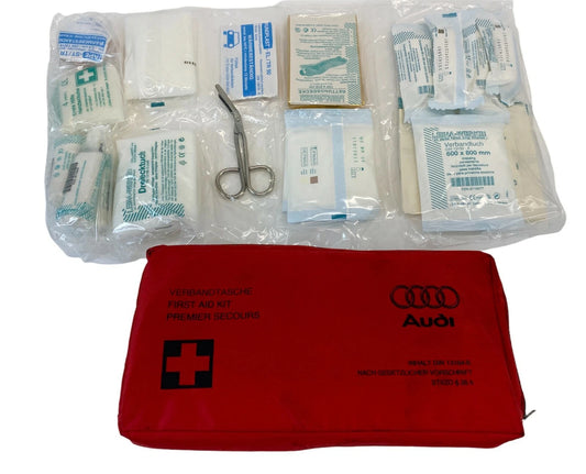 2001 AUDI A4 A4 QUATTRO EMERGENCY FIRST AID KIT MEDICAL ASSEMBLY OEM