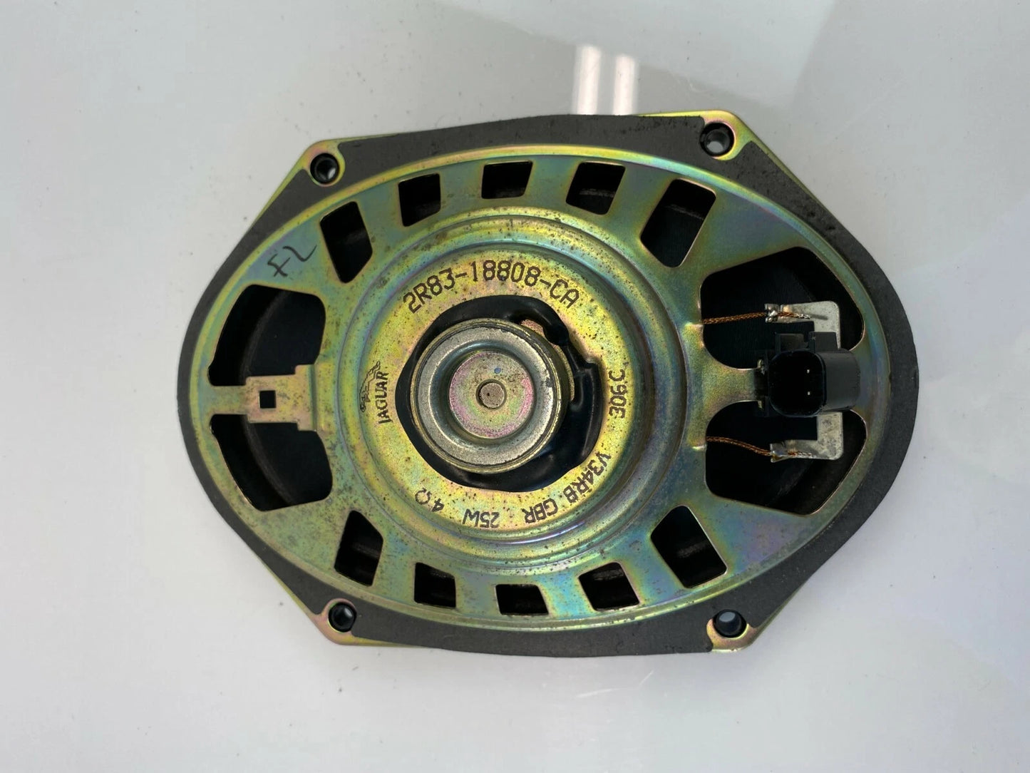 2003-2008 JAGUAR S-TYPE FRONT LEFT SIDE SPEAKER AUDIO SOUND 2R83-18808-CA OEM
