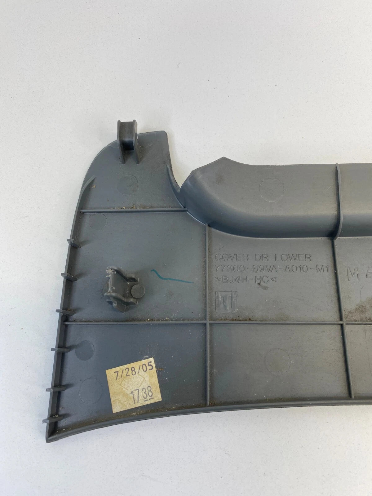 200304 05 06 07 2008 HONDA PILOT 3.5L LOWER DASH COVER 77300-S9VA-A010-M1 OEM