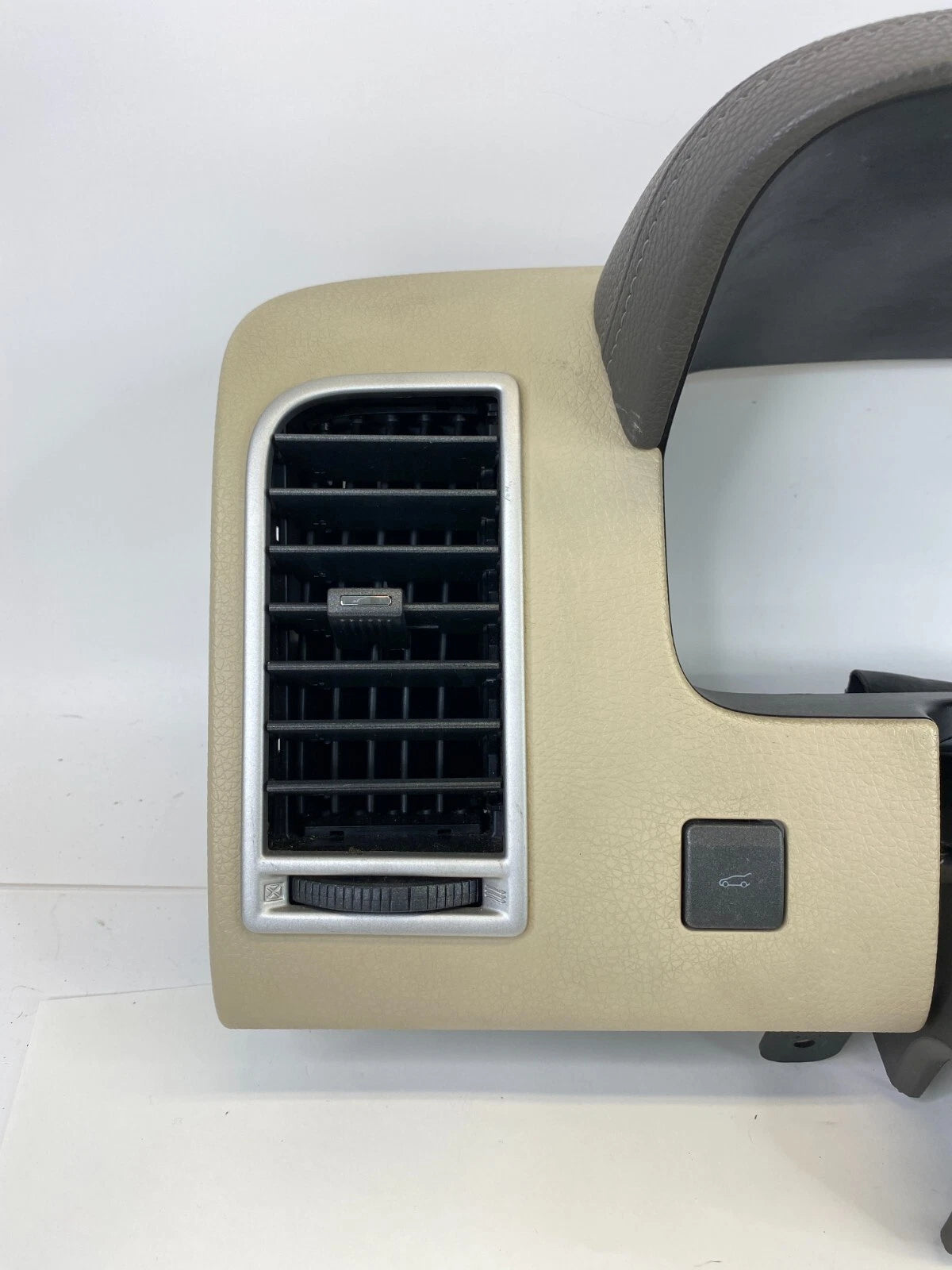 07-10 LINCOLN MKX DASH CLUSTER BEZEL W/ UPPER STEERING COLUMN COVER TRIM OEM