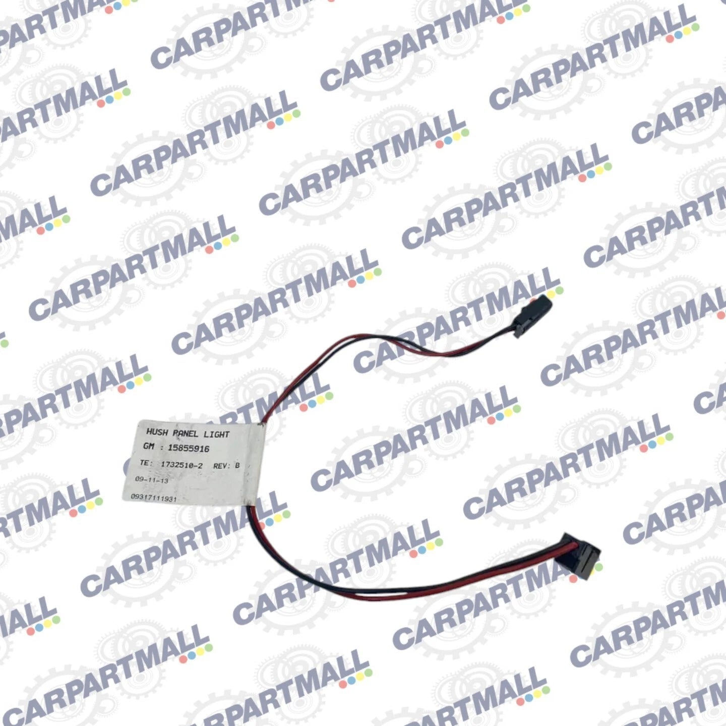 2010-2016 CADILLAC SRX HUSH PANEL LAMP LIGHT HARNESS WIRE WIRING 15855916 OEM