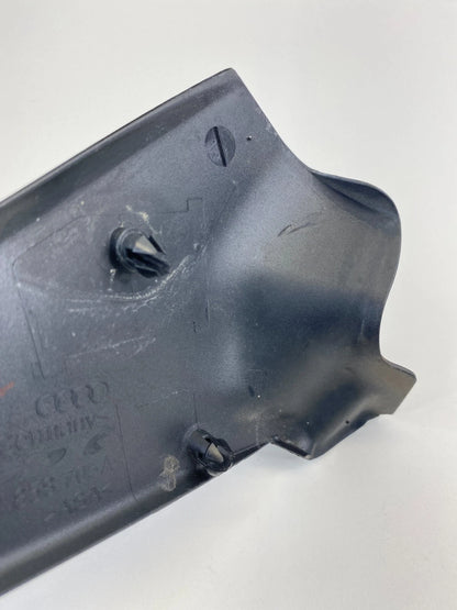 06-13 AUDI A3 FRONT LEFT SIDE INTERIOR DOOR CORNER COVER TRIM 8P4-858-705A OEM