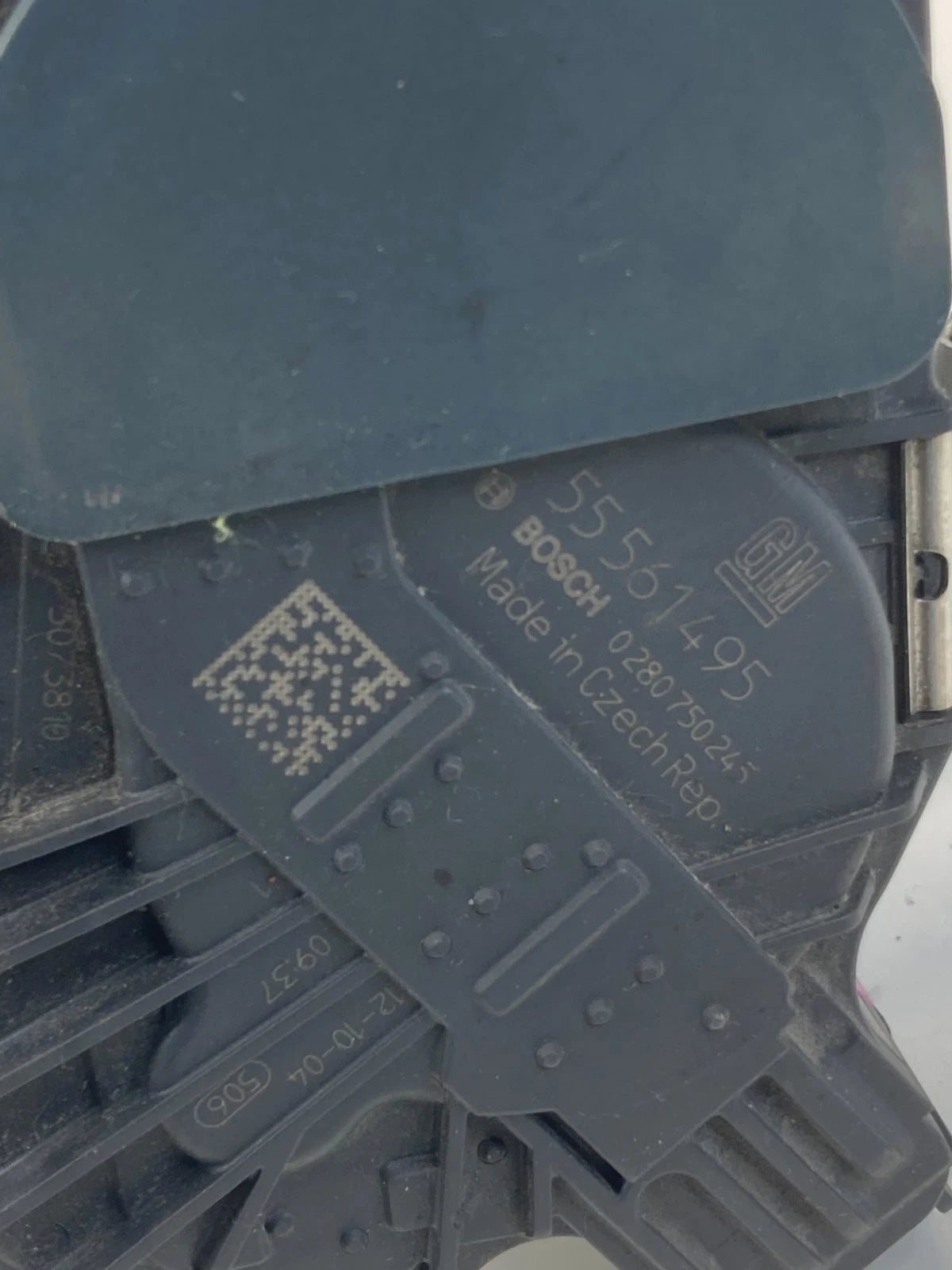 2011-2015 CHEVROLET CRUZE 1.8L L4 THROTTLE BODY VALVE ASSEMBLY 55561495 OEM