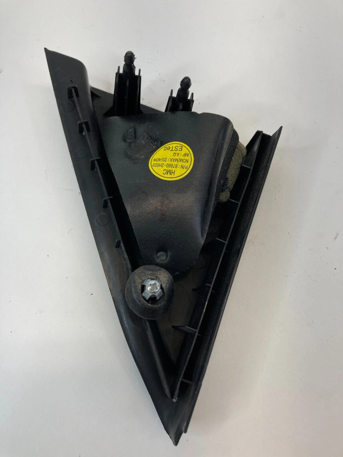 07-10 HYUNDAI ELANTRA SEDAN FRONT RIGHT SPEAKER TWEETER CORNER COVER 87660-2H020