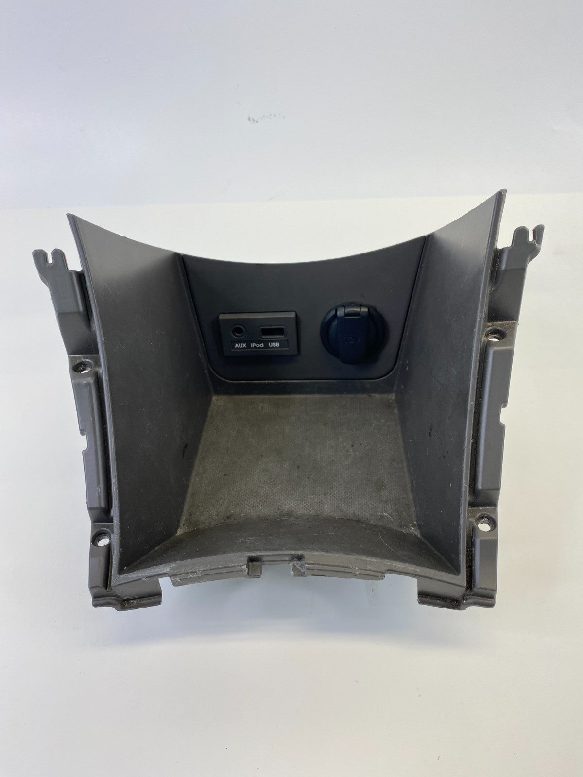 2012-2017 Hyundai Accen Center Console Floor Tray W/ Power Outlet & USB Port