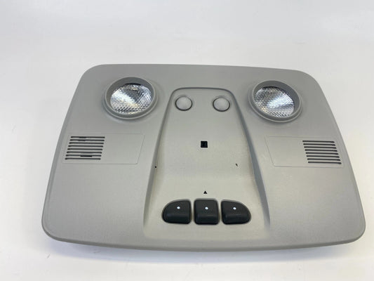 2009-2017 CHEVROLET TRAVERSE OVERHEAD ROOF CONSOLE GRAY DOME LIGHT OEM