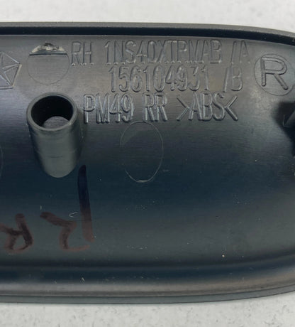 10-12 DODGE CALIBER REAR RIGHT INNER DOOR HANDLE SCREW COVER CAP 1NS40XTRMAB