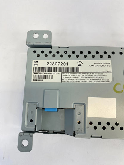 2010-2017 GMC TERRAIN EQUINOX DASH RADIO SCREEN INFORMATION DISPLAY 22807201 OEM