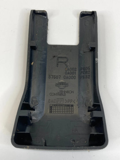 2003-2007 NISSAN MURANO RIGHT SIDE SEAT RAIL TRACK COVER TRIM BEZEL 87507-CA000