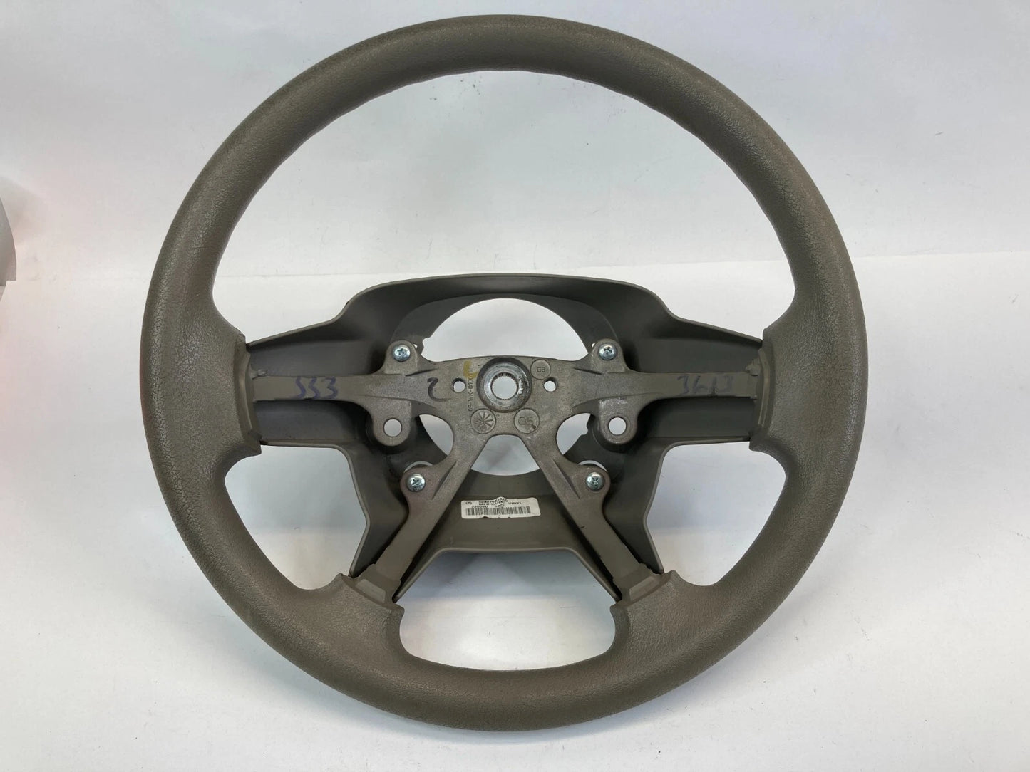 2005 2006 2007 JEEP GRAND CHEROKEE STEERING WHEEL MED KHAKI 55HM76ZJ3AC