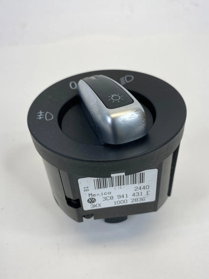2009-2017 VOLKSWAGEN CC DASHBOARD HEADLAMP CONTROL SWITCH OEM 3C8941431