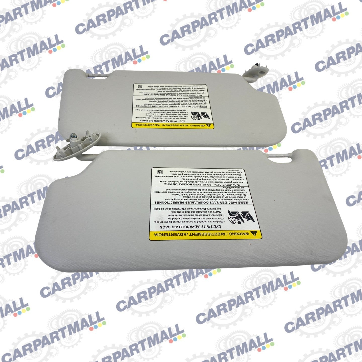 2012-2015 Ford Focus Sedan Sunvisor Set Sun Visor Shade Left & Right Set OEM