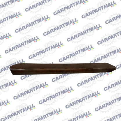 2012-2016 MERCEDES-BENZ E350 RIGHT CENTER CONSOLE COVER TRIM BEZEL WOODGRAIN