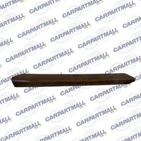 2012-2016 MERCEDES-BENZ E350 RIGHT CENTER CONSOLE COVER TRIM BEZEL WOODGRAIN