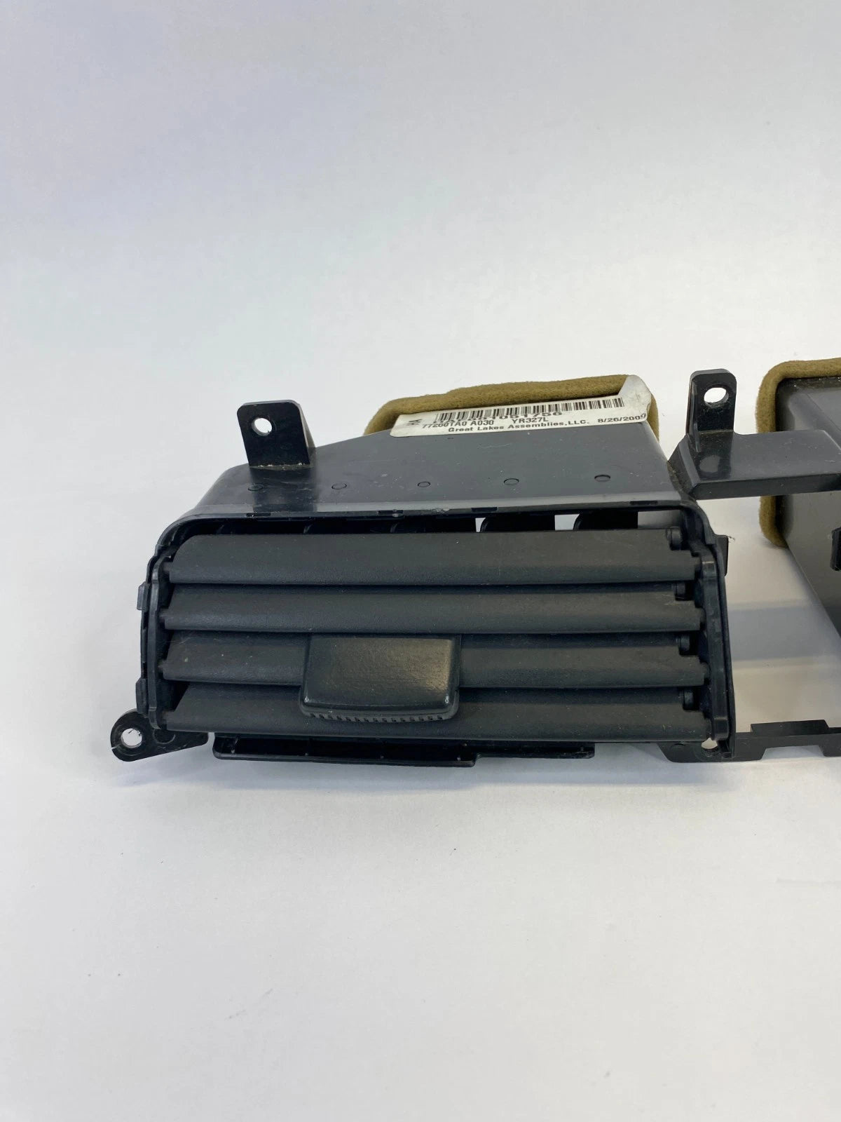 2008-2012 HONDA ACCORD CENTER DASHBOARD AIR CONDITIONER DUAL OUTLET VENT GRILLE