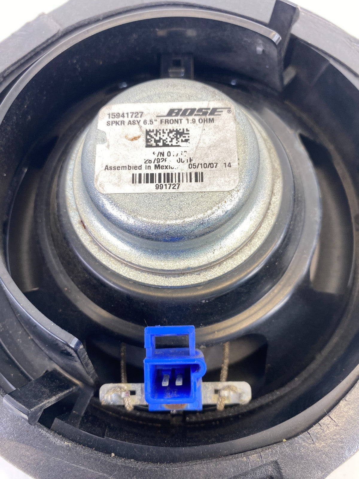 2007-2009 Cadillac SRX Front Left or Right Side Door Speaker Bose 15941727 OEM