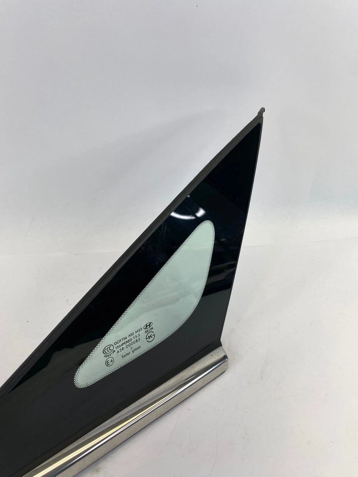 2011-2015 HYUNDAI SONATA QUARTER WINDOW GLASS REAR RIGHT OEM FACTORY 87820-3S100