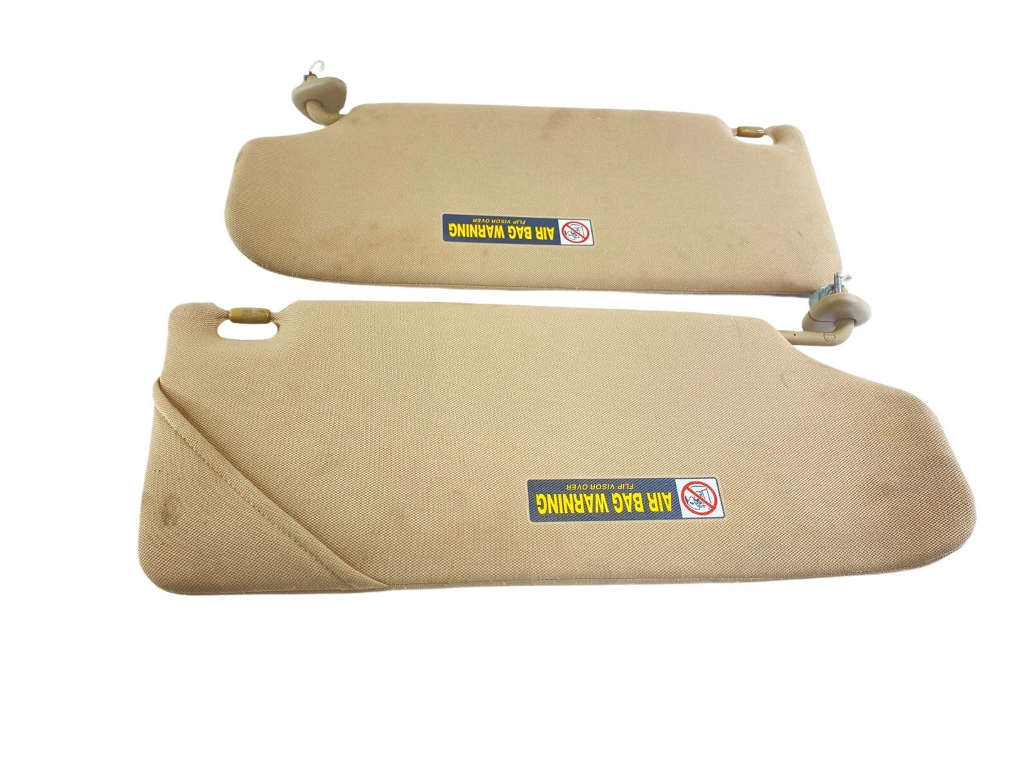 2005-2007 HONDA ODYSSEY LEFT RIGHT SUNVISOR SET SUN VISOR PAIR W ILLUMINATION