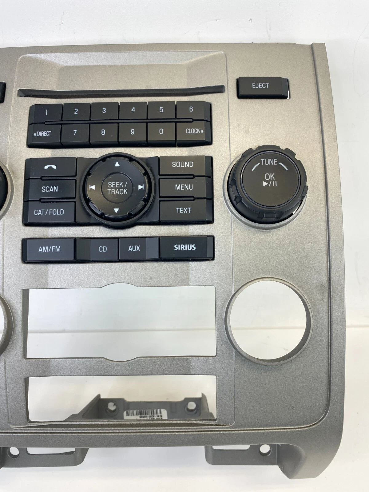 2009-2012 FORD ESCAPE RADIO STEREO AM FM AUDIO CONTROL BEZEL 9L8T-18A802-BB OEM