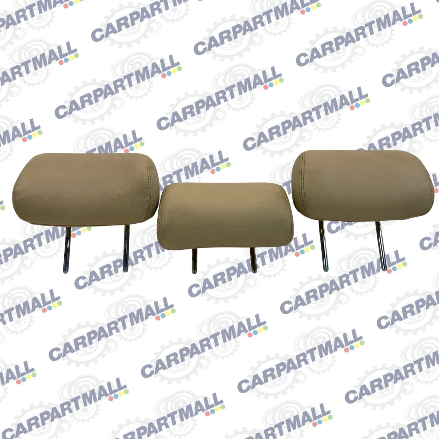 09 10 HYUNDAI SONATA REAR LEFT & RIGHT MIDDLE SEAT HEADREST HEAD REST SET OEM