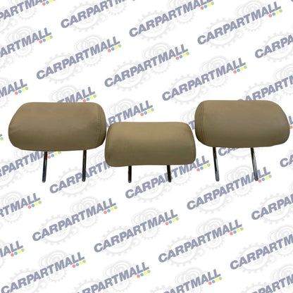 09 10 HYUNDAI SONATA REAR LEFT & RIGHT MIDDLE SEAT HEADREST HEAD REST SET OEM