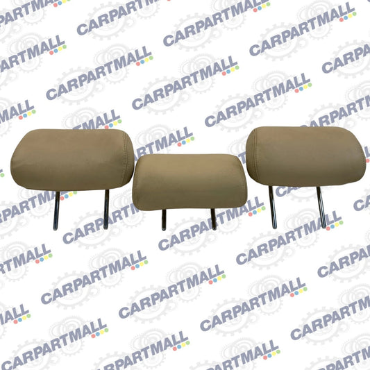 09 10 HYUNDAI SONATA REAR LEFT & RIGHT MIDDLE SEAT HEADREST HEAD REST SET OEM