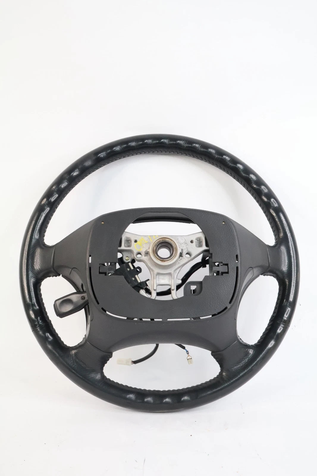 2003 2004 2005 TOYOTA 4RUNNER STEERING WHEEL W/ CRUISE CONTROL BLACK LEATHER OEM