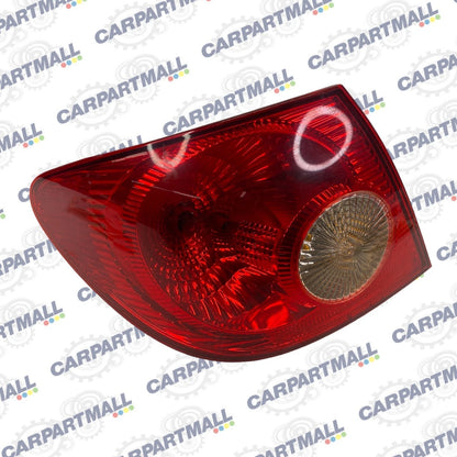 2005-2008 TOYOTA COROLLA SEDAN REAR LEFT SIDE OUTER TAILLIGHT TAILLIGHT LAMP OEM