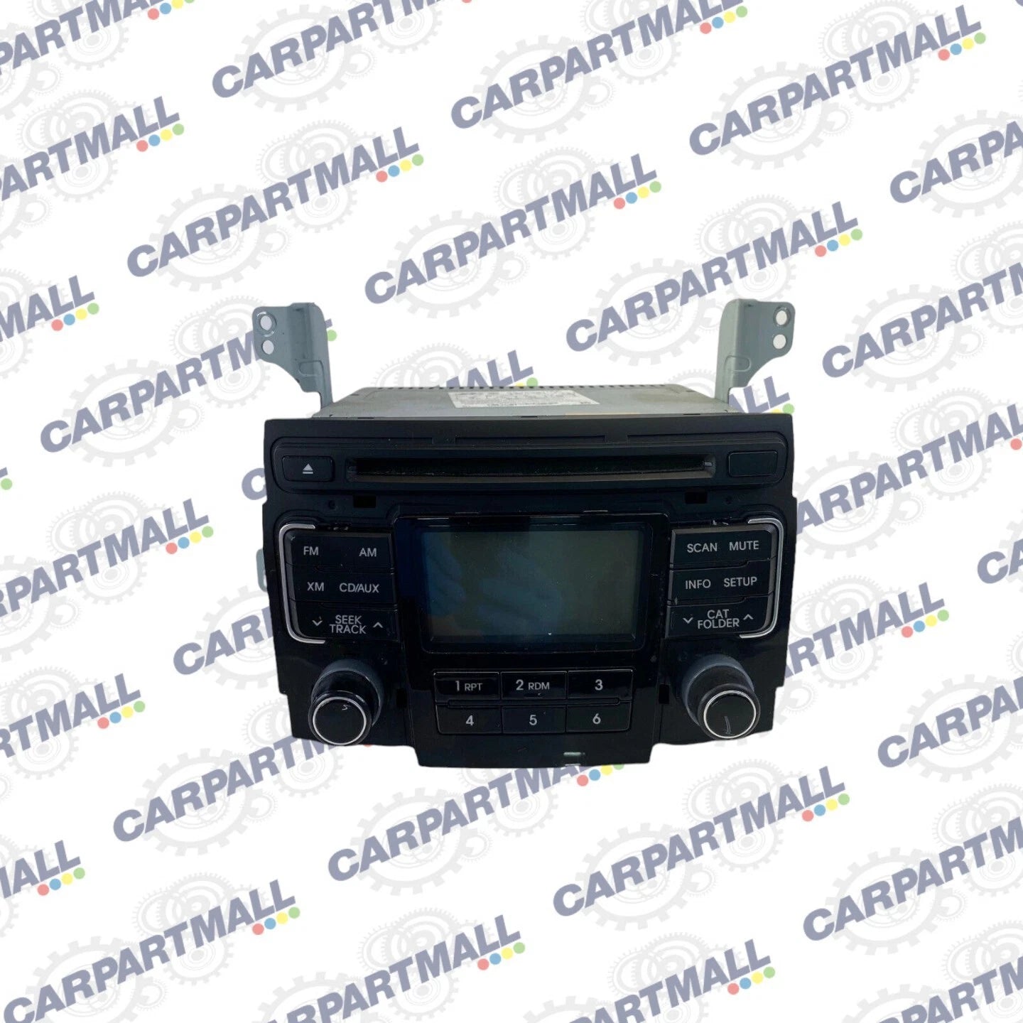 2011 HYUNDAI SONATA AM/FM XM RADIO CD PLAYER RECEIVER UNIT 96180-3Q000 OEM