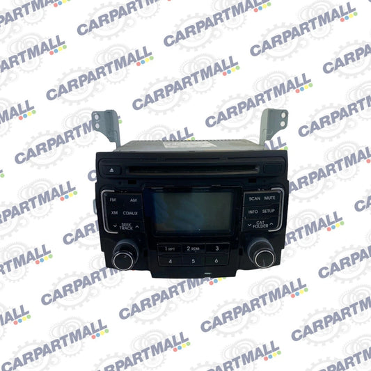 2011 HYUNDAI SONATA AM/FM XM RADIO CD PLAYER RECEIVER UNIT 96180-3Q000 OEM