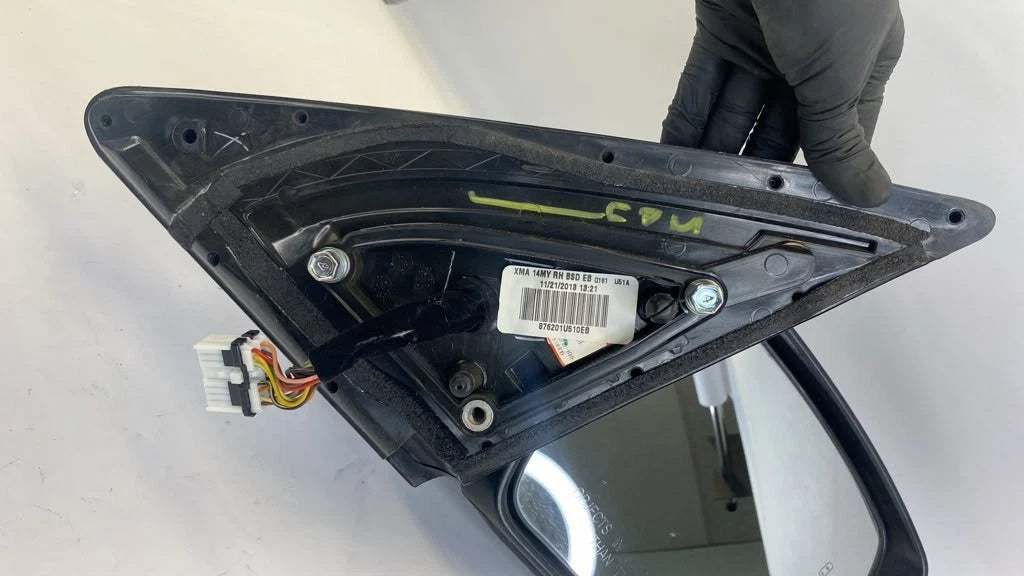 2014 2015 KIA SORENTO PASSENGER RIGHT SIDE VIEW MIRROR POWER BLIND SPOT & SIGNAL