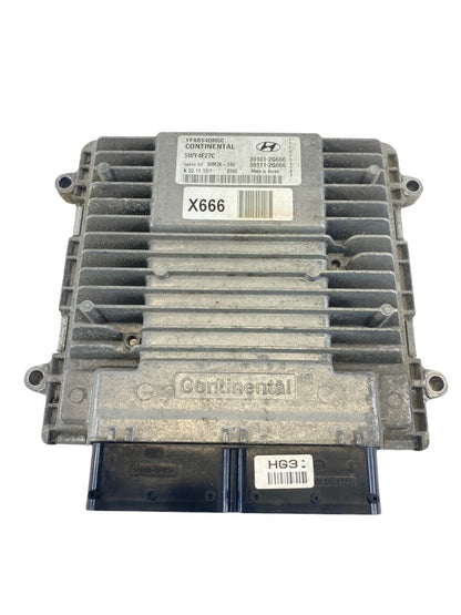 2011 Hyundai Sonata GLS 2.4L AT Engine Computer Control Module ECM 39111-2G666