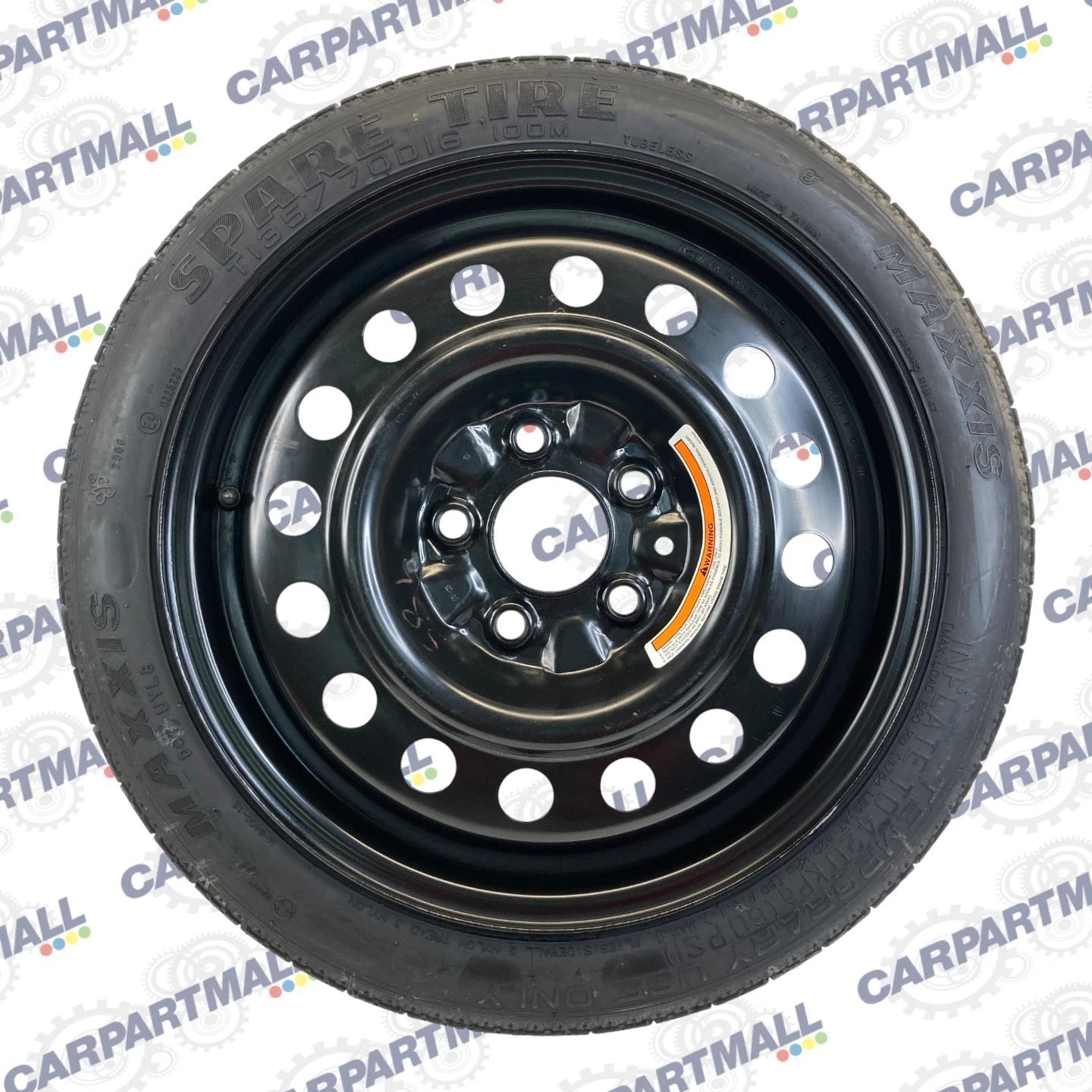 2013-2018 NISSAN ALTIMA EMERGENCY SPARE TIRE DONUT WHEEL COMPACT T135/70D16 100M