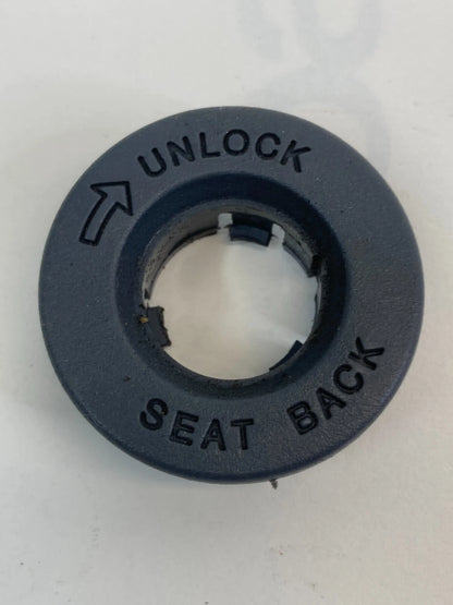 98 99 HONDA ACCORD REAR SEAT BACK UNLOCK LOCK CYLINDER COVER BEZEL OEM FACTORY