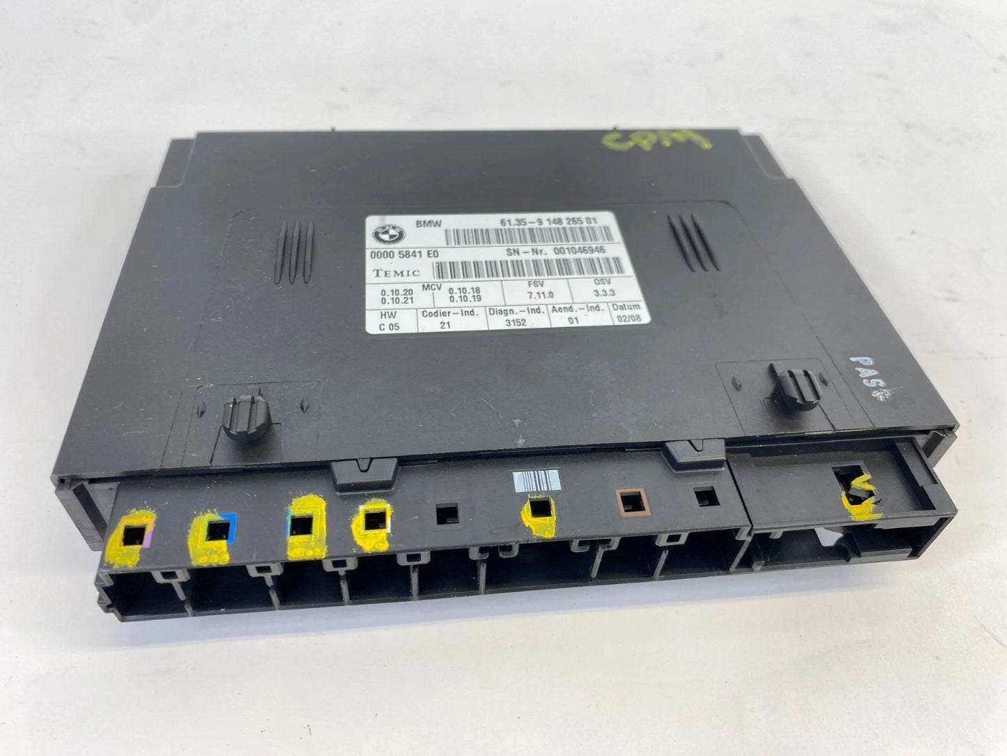 2007 2008 BMW 335XI 09-13 335I XDRIVE FRONT SEAT CONTROL MODULE 61359148265 OEM