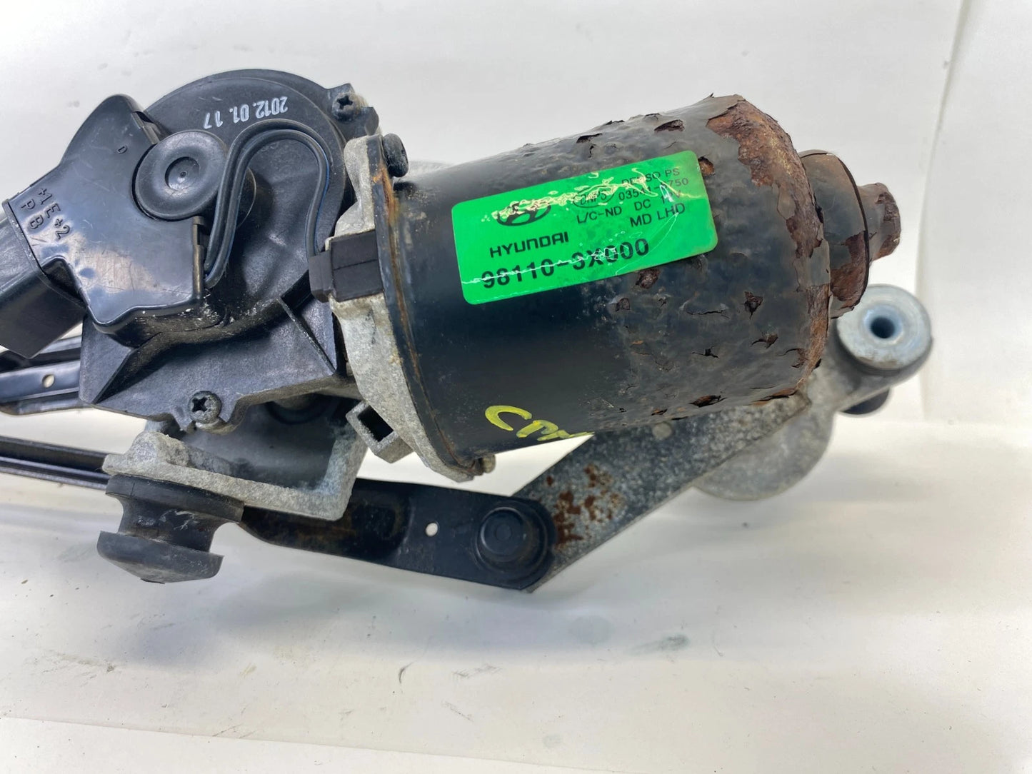 2011-2015 HYUNDAI ELANTRA FRONT WINDSHIELD WIPER MOTOR LINKAGE 98110-3X000 OEM