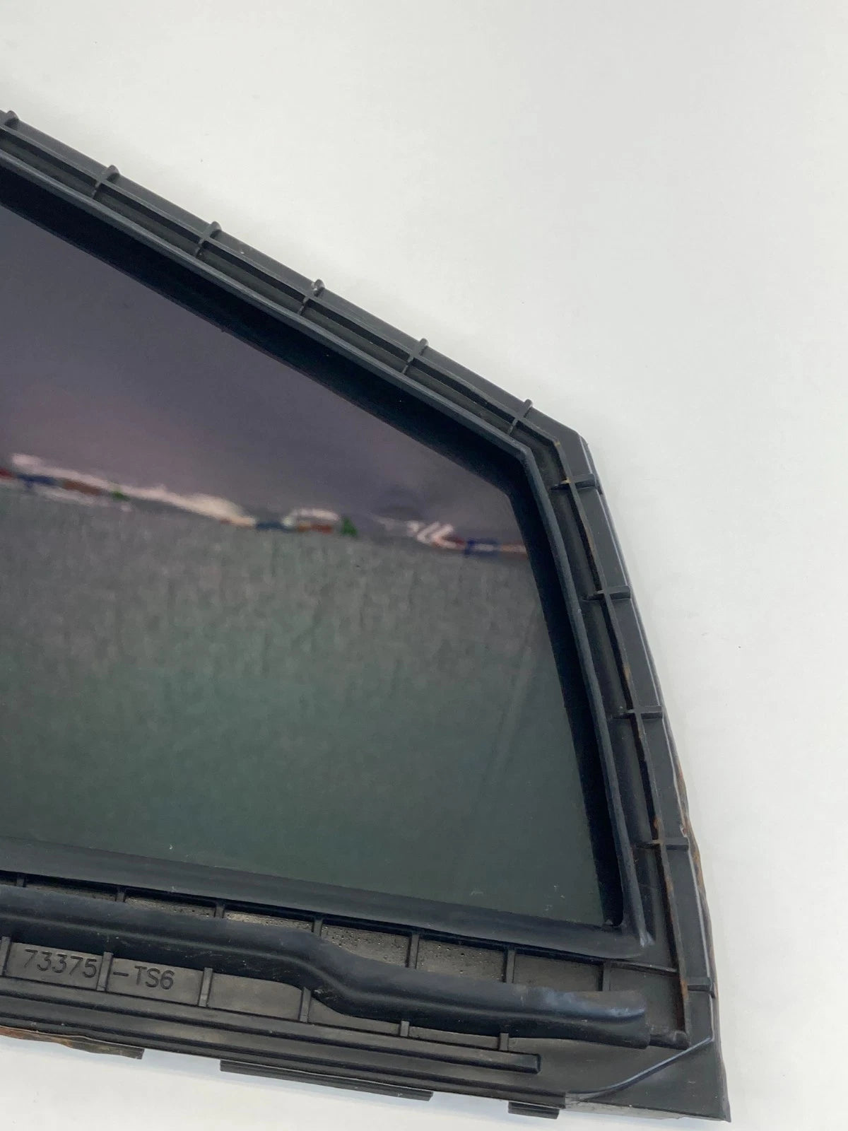 2013-2015 Honda Civic Front Left Driver Side Door Corner Window Glass 73375-TS6