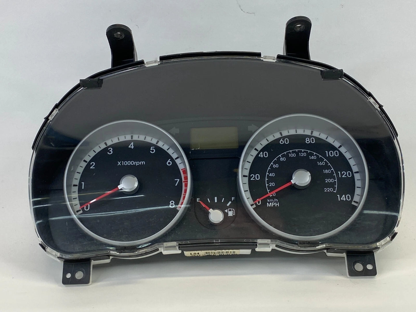 09-11 HYUNDAI ACCENT SEDAN INSTRUMENT CLUSTER SPEEDOMETER 94004-1E260 UNK MILES