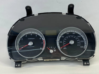 09-11 HYUNDAI ACCENT SEDAN INSTRUMENT CLUSTER SPEEDOMETER 94004-1E260 UNK MILES