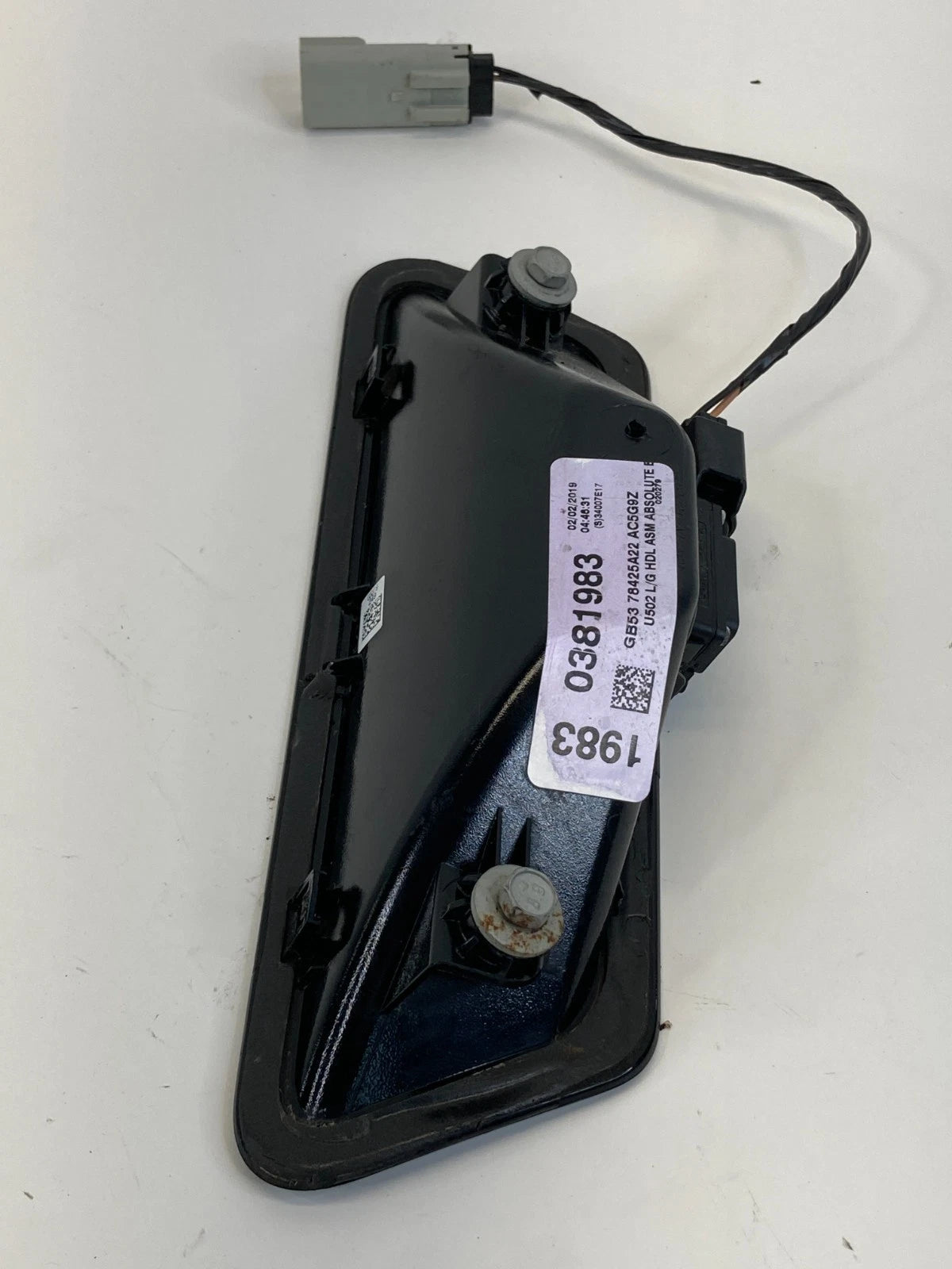 16-19 FORD INTERCEPTOR TAILGATE LIFTGATE DOOR RELEASE HANDLE GB53-78425A22-AC