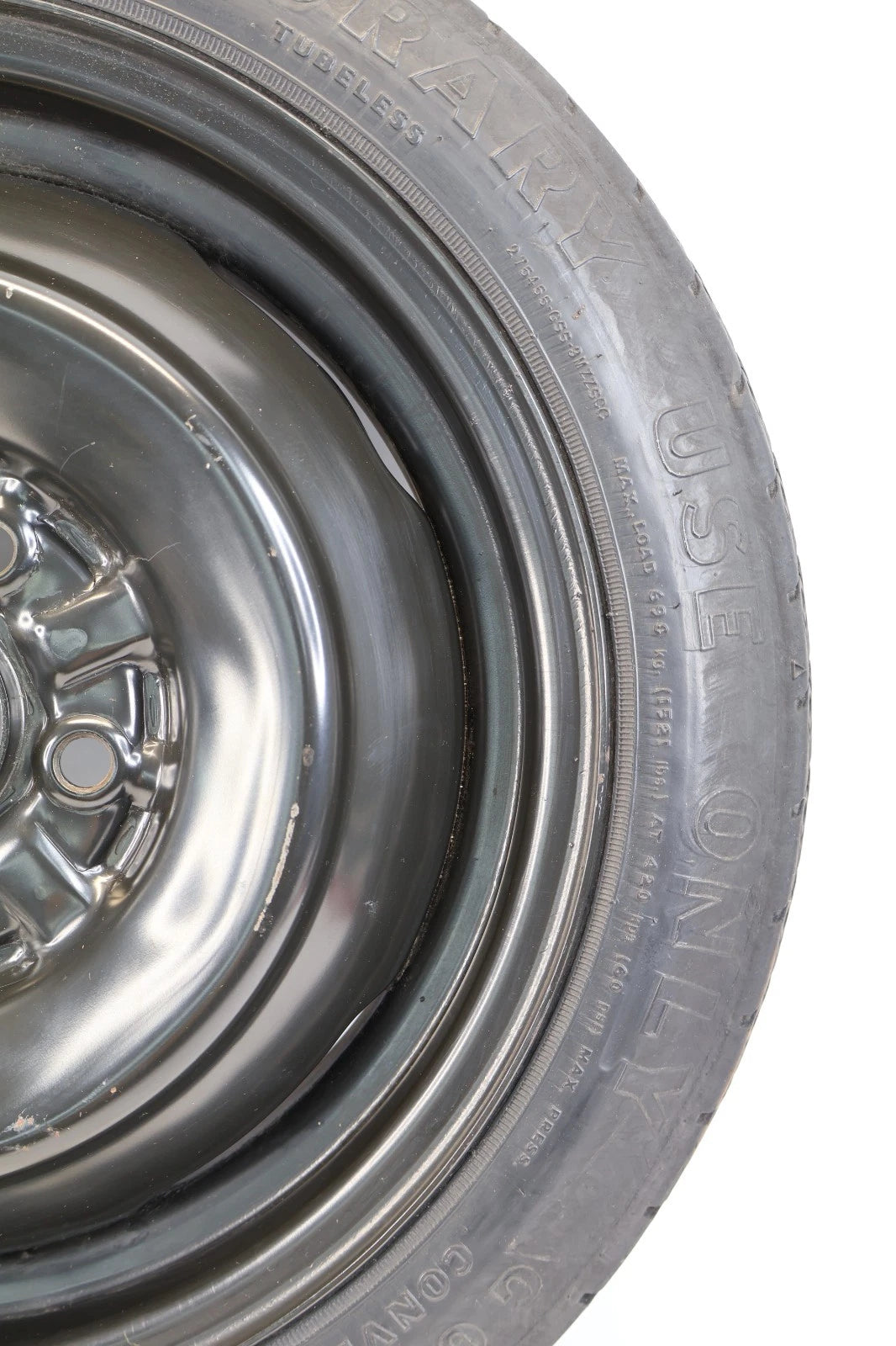 2000-2012 MITSUBISHI ECLIPSE EMERGENCY SPARE TIRE COMPACT DONUT T125/70D15 95M