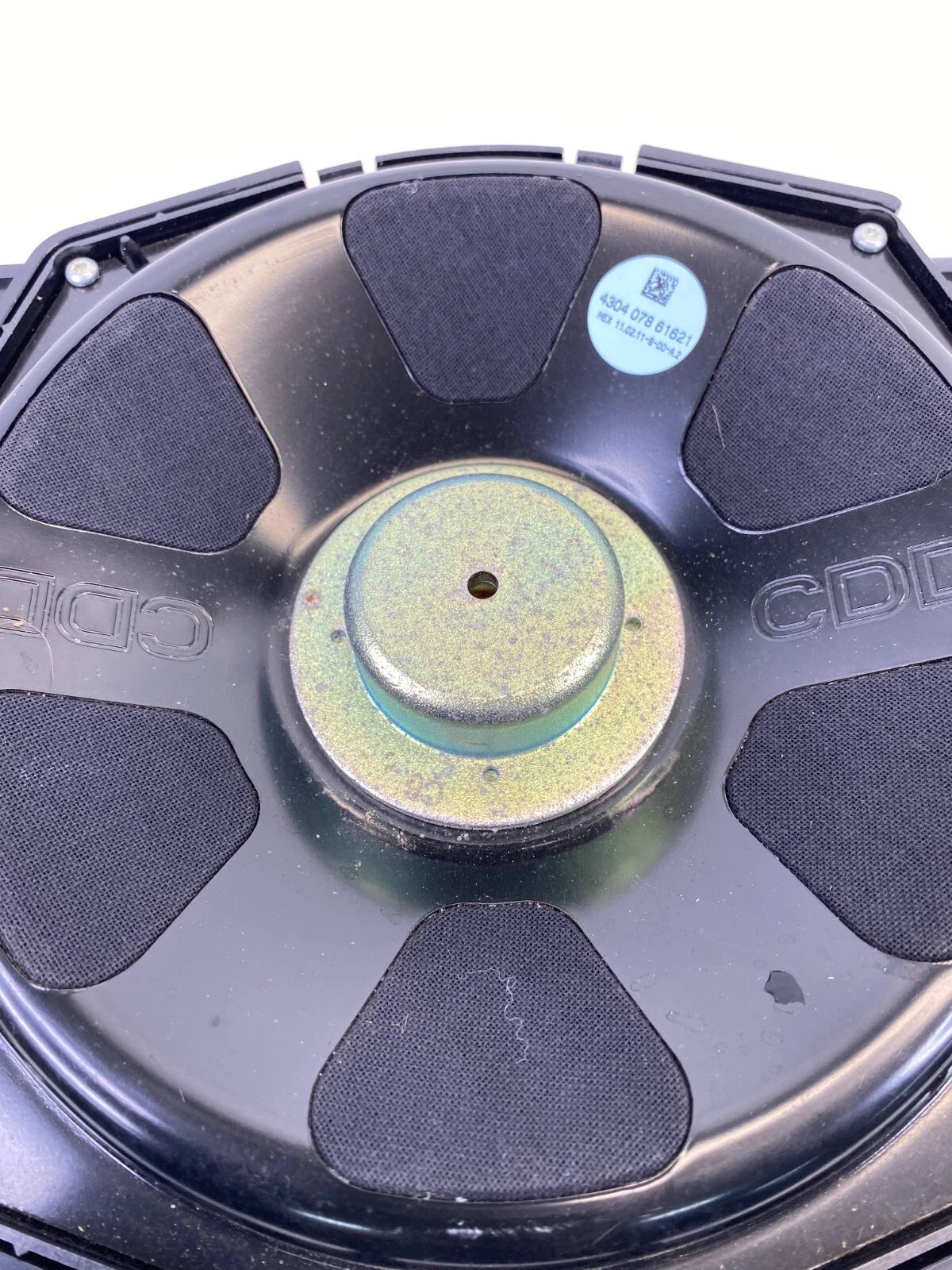 2011-2014 BMW X3 FRONT LEFT SUBWOOFER SPEAKER UNDER SEAT UNIT 4304-078-61621 OEM