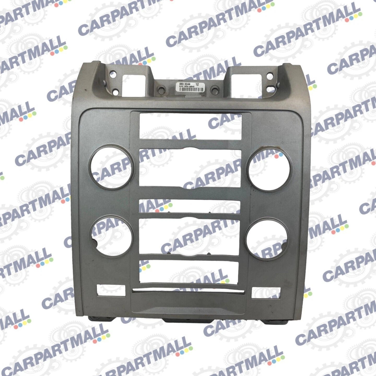 2009-2012 FORD ESCAPE CENTER DASH RADIO CONTROL PANEL TRIM BEZEL 9L84-1A330 OEM