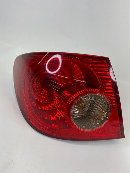 2005-2008 Toyota Corolla Rear Left Driver Side Outer Tail Light Taillight Lamp